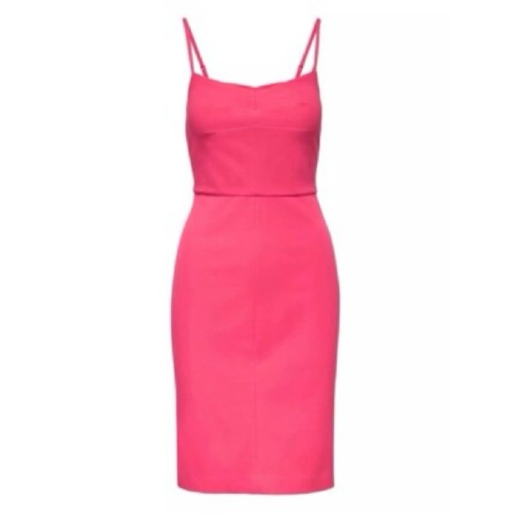 Banana republic hot pink shift dress